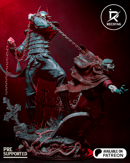 Batman Who Laughs Statue 3D-Printed Kit