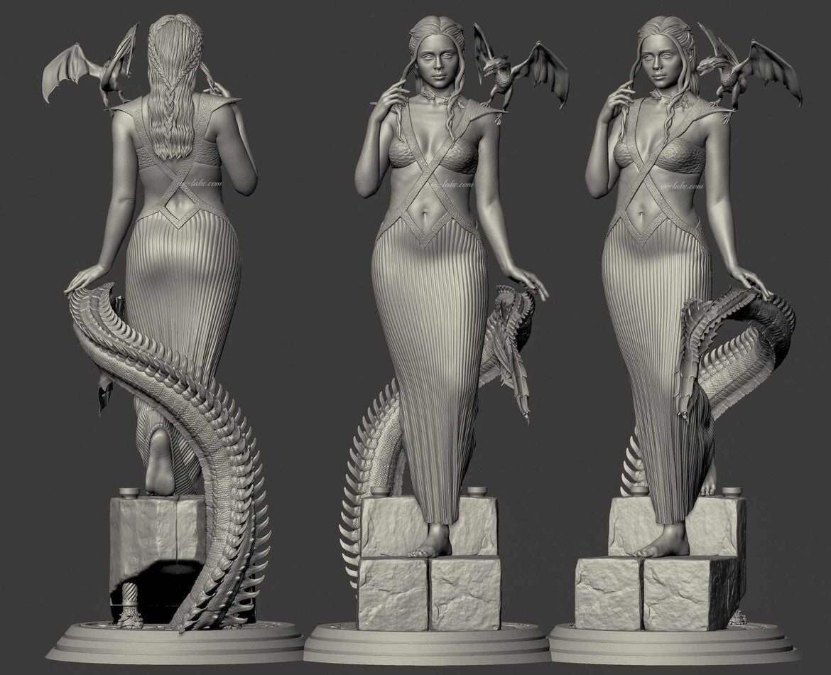 Mother Of Dragons Daenerys Targaryen Statue