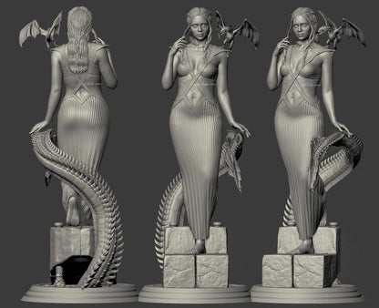 Mother Of Dragons Daenerys Targaryen Statue