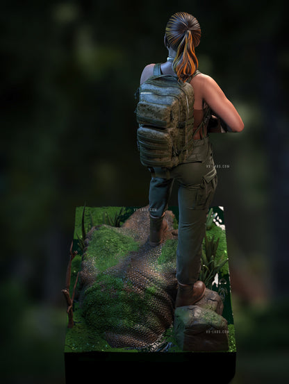 Zora Bennett Jurassic World Rebirth Statue