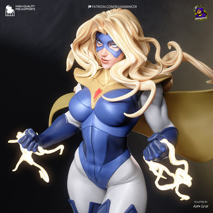 Blonde Blazer Statue 3D-Printed Kit