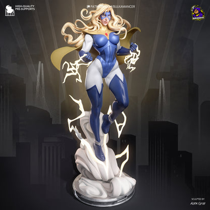 Blonde Blazer Statue 3D-Printed Kit