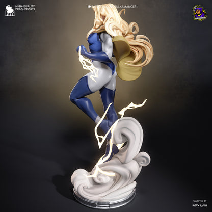Blonde Blazer Statue 3D-Printed Kit