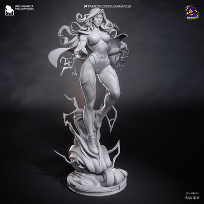 Blonde Blazer Statue 3D-Printed Kit