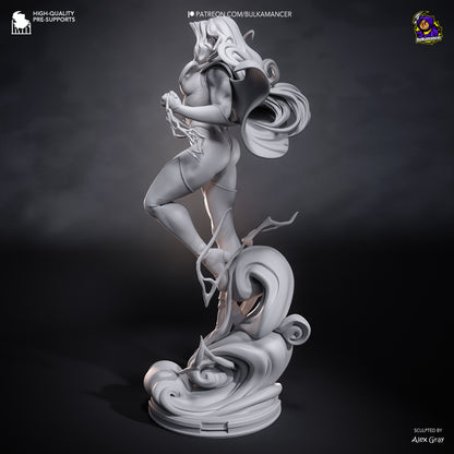 Blonde Blazer Statue 3D-Printed Kit