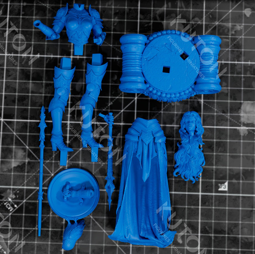 Aurelia Statue 3D-Printed Kit