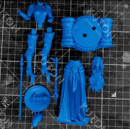 Aurelia Statue 3D-Printed Kit