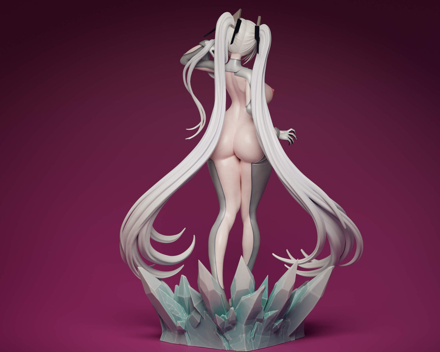 Cinderella Statue 3D-Printed Kit
