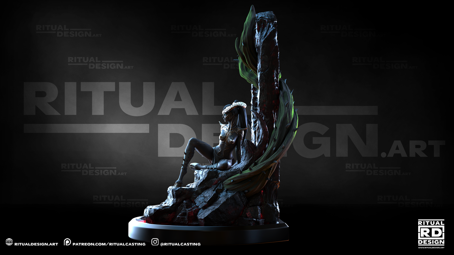 Briar Statue 3D-Printed Kit