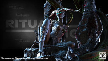 Briar Statue 3D-Printed Kit