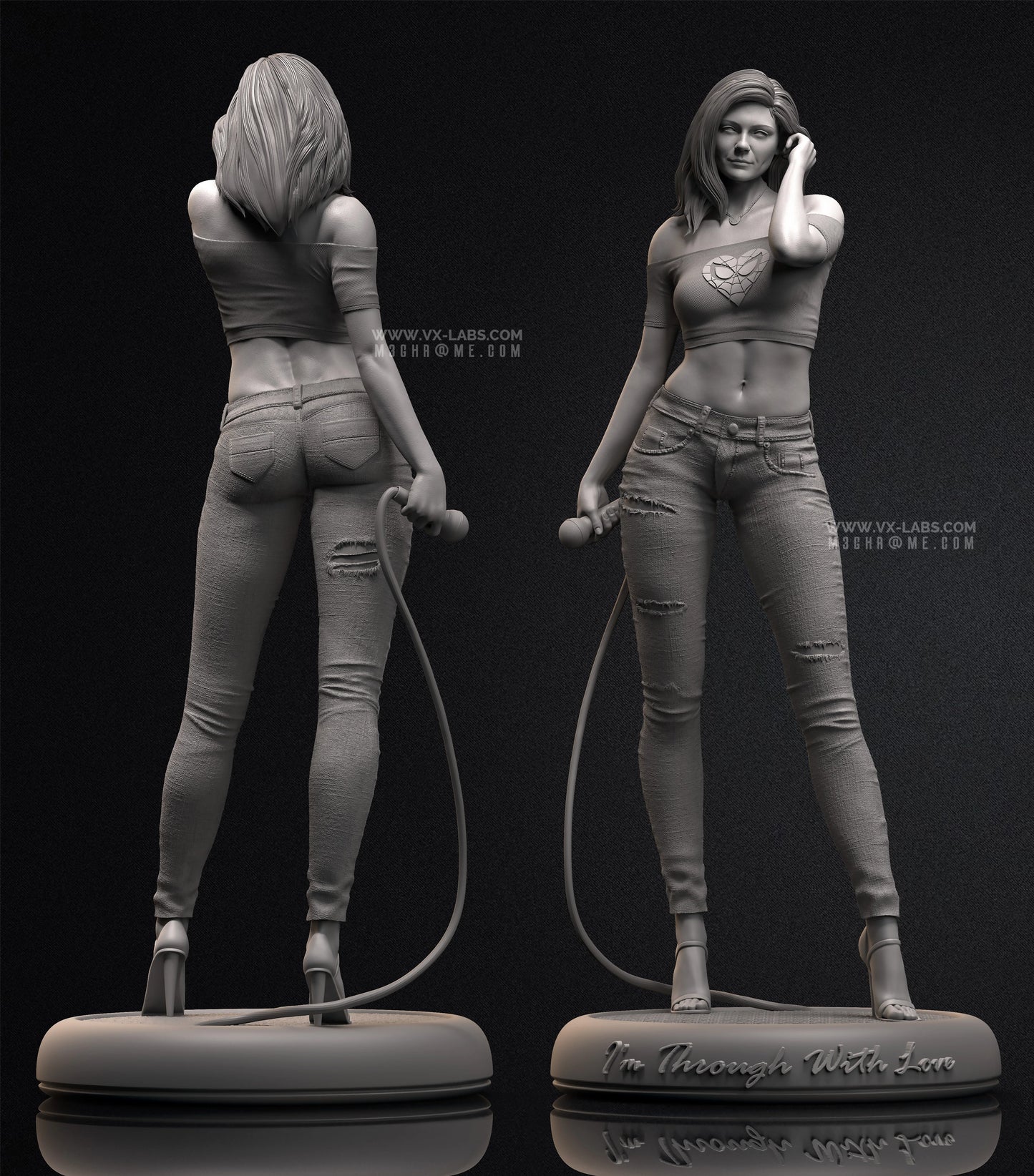 Mary Jane Watson Statue