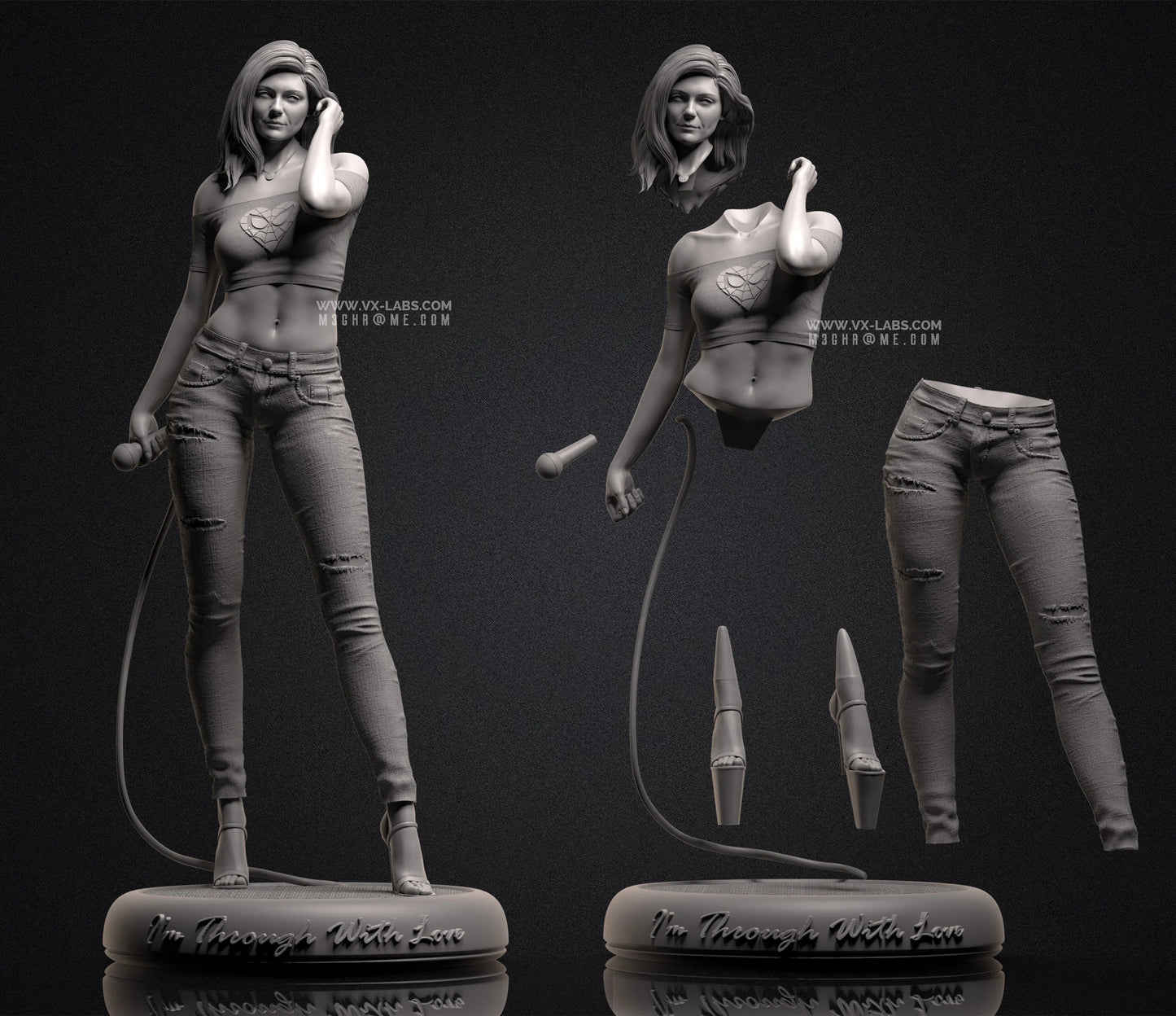 Mary Jane Watson Statue