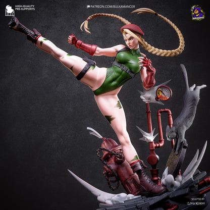 Cammy Statue 3D-Printed Kit