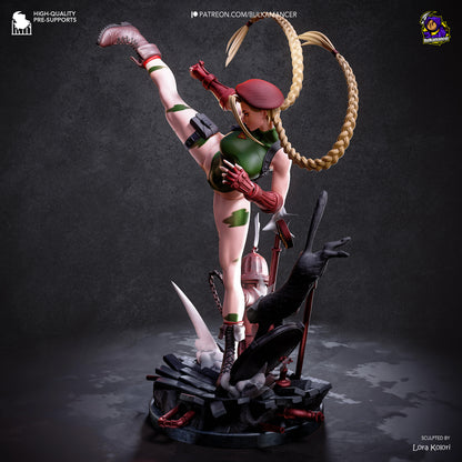 Cammy Statue 3D-Printed Kit