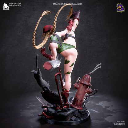 Cammy Statue 3D-Printed Kit