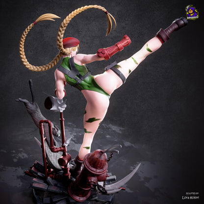 Cammy Statue 3D-Printed Kit