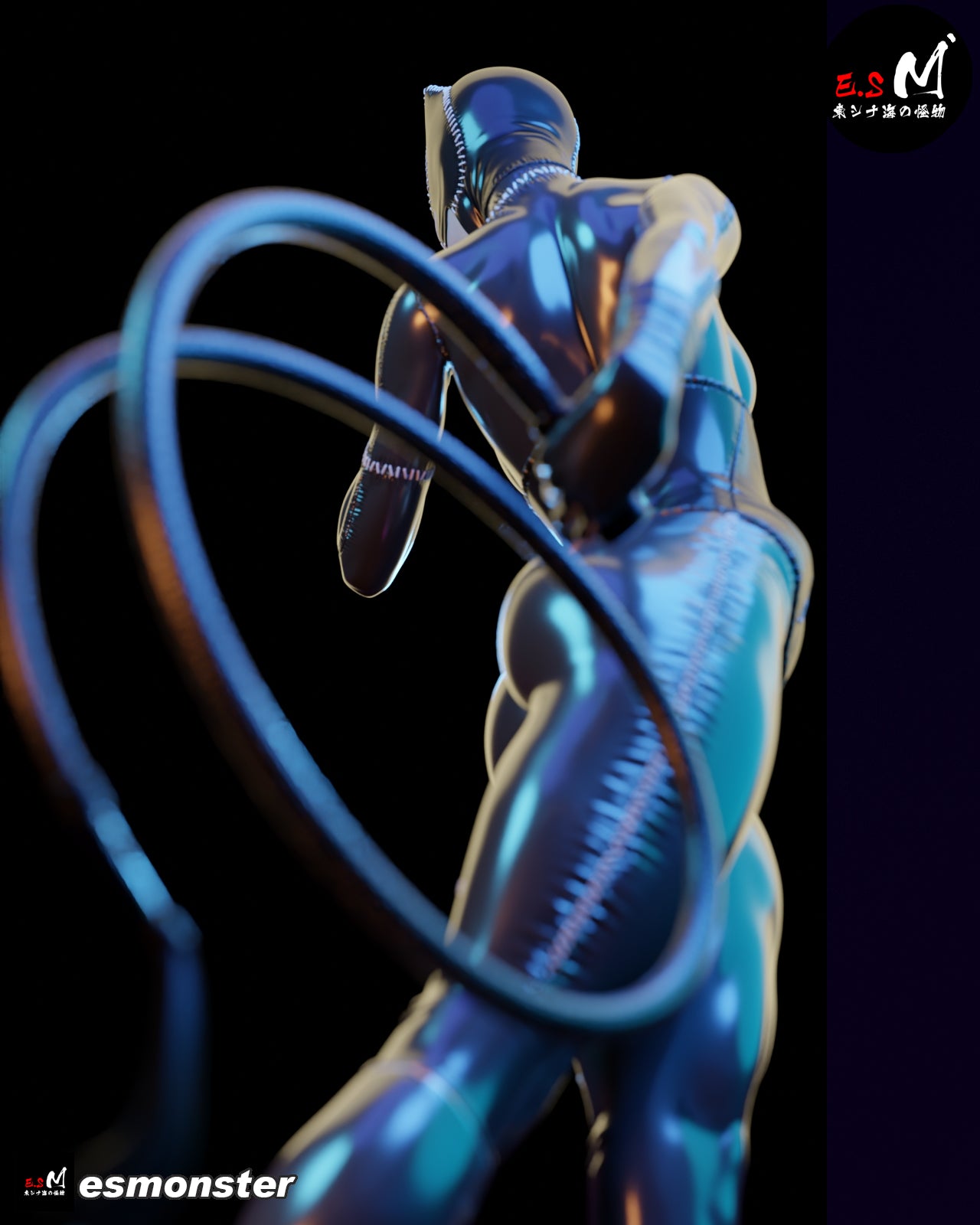 Catwoman Statue 3D-Printed Kit