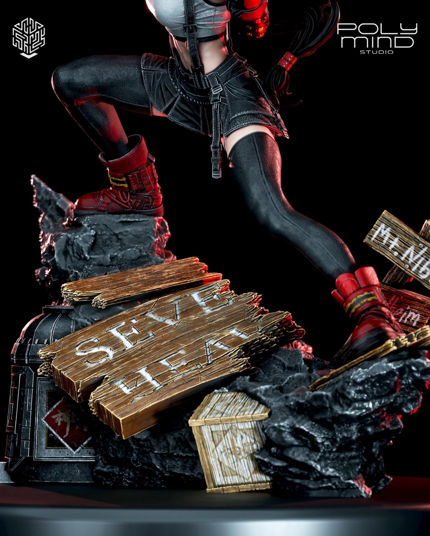 Tiffa Statue 3D-Printed Kit