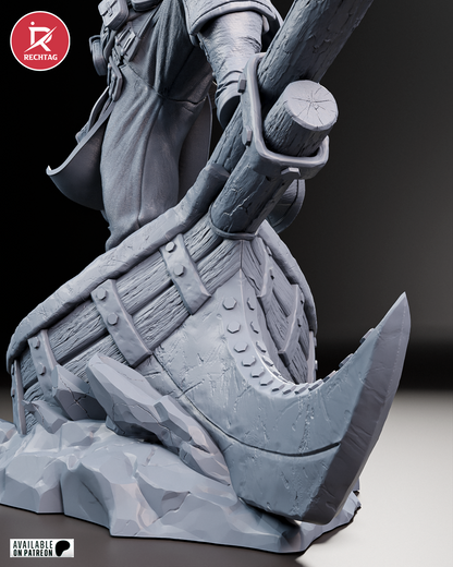 Shay Cormac Statue 3D-Printed Kit