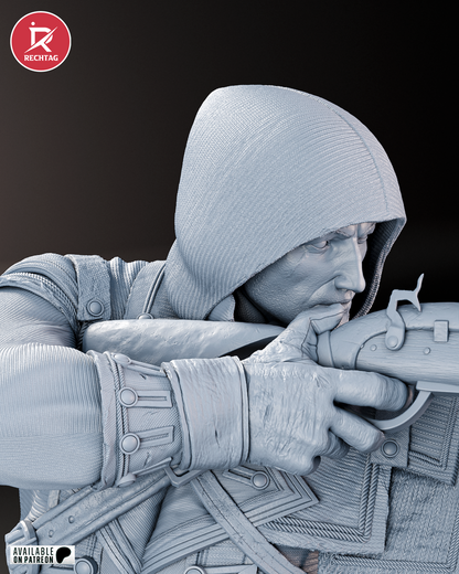 Shay Cormac Statue 3D-Printed Kit