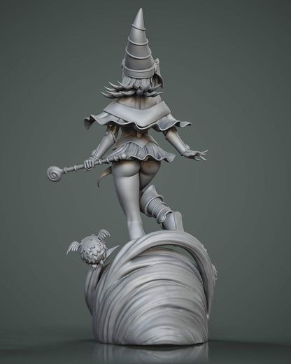 Dark Magician Girl Statue 3D-Printed Kit