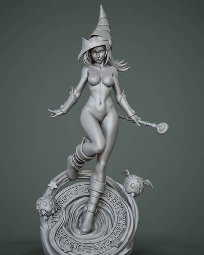 Dark Magician Girl Statue 3D-Printed Kit