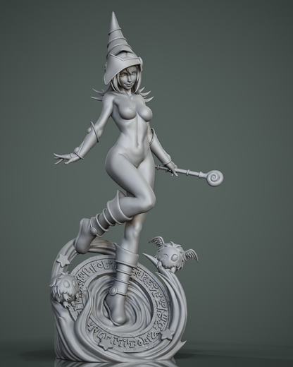 Dark Magician Girl Statue 3D-Printed Kit