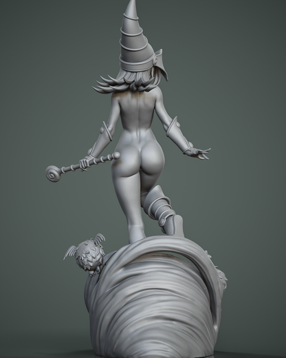 Dark Magician Girl Statue 3D-Printed Kit