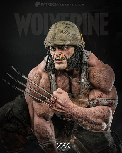 Wolverine Statue