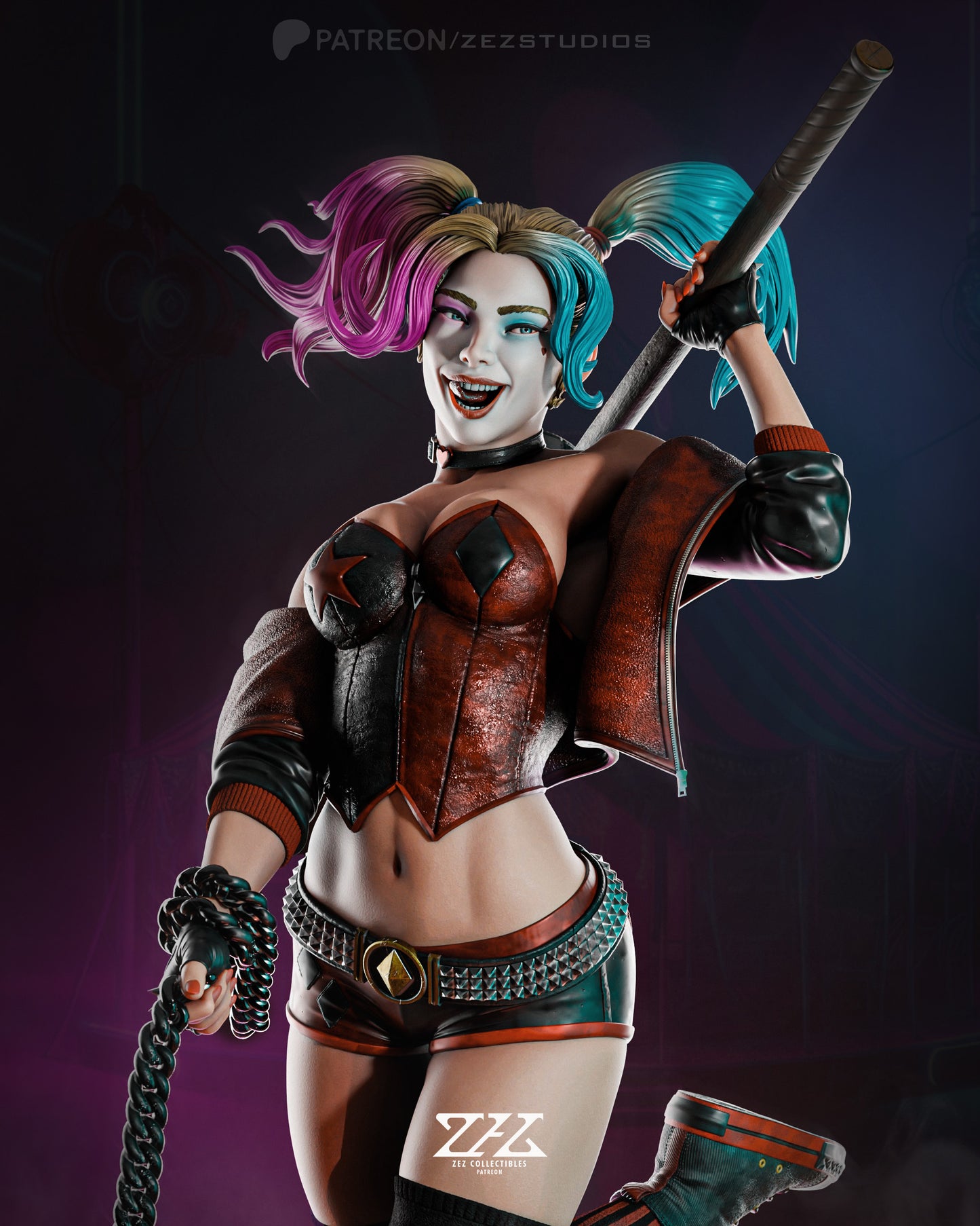 Harley Quinn Statue