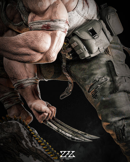 Wolverine Statue