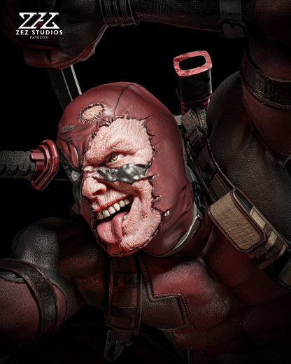 Deadpool Statue 3D-Printed Kit