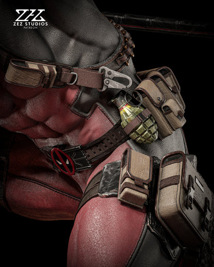Deadpool Statue 3D-Printed Kit