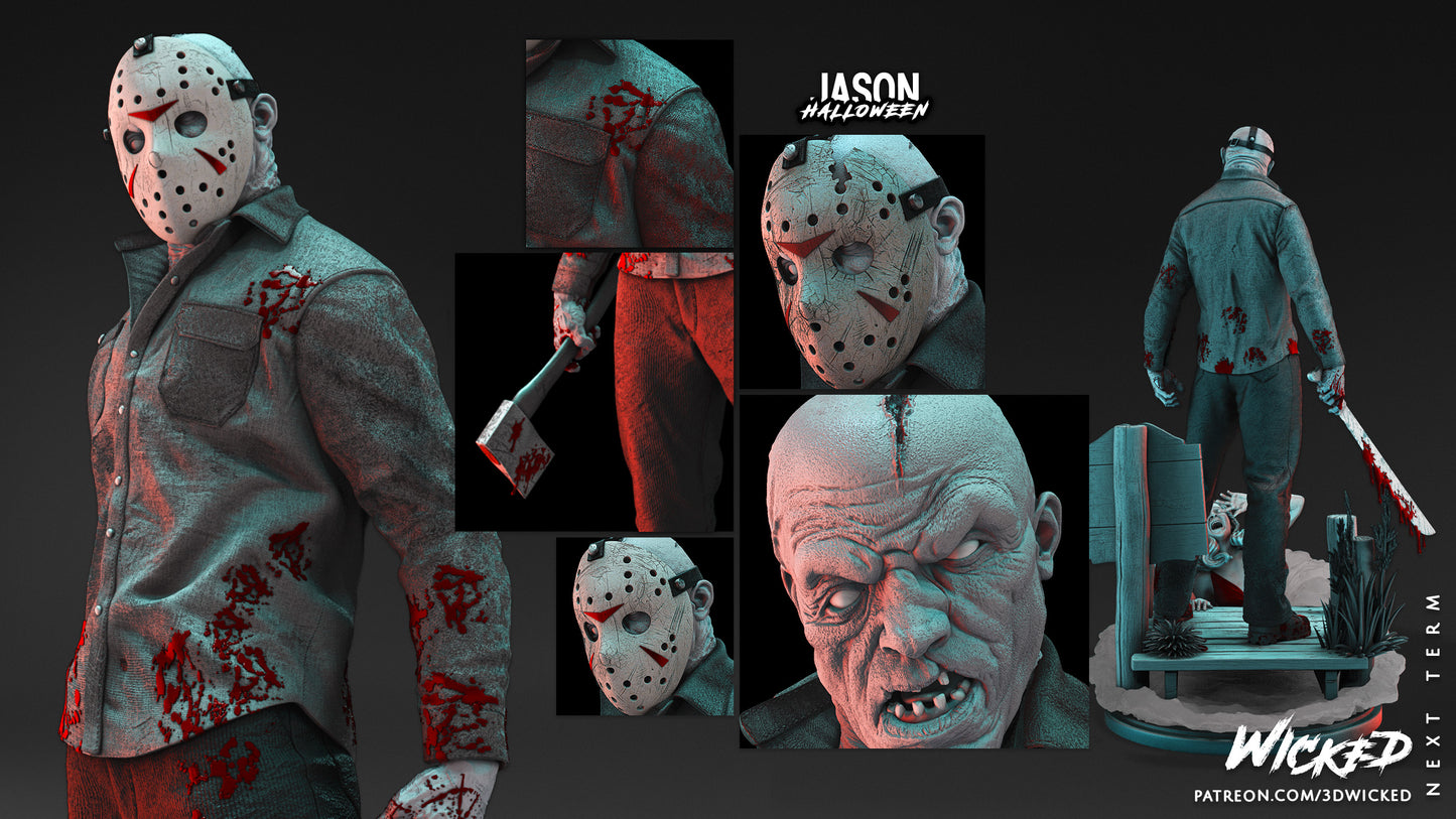 Jason Voorhees (Friday The 13th) Statue