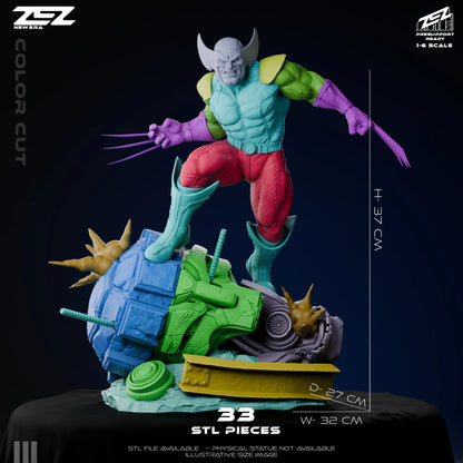 Wolverine Statue