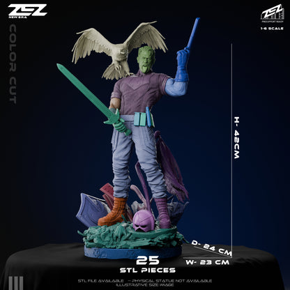 Peacemaker Statue 3D-Printed Kit