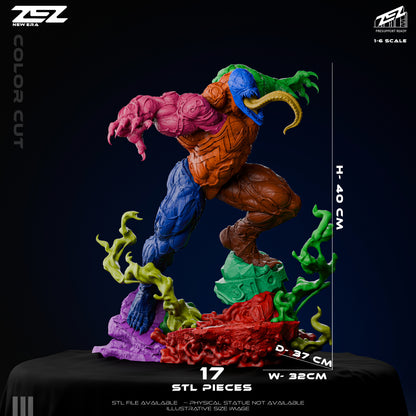 Venom Statue 3D-Printed Kit