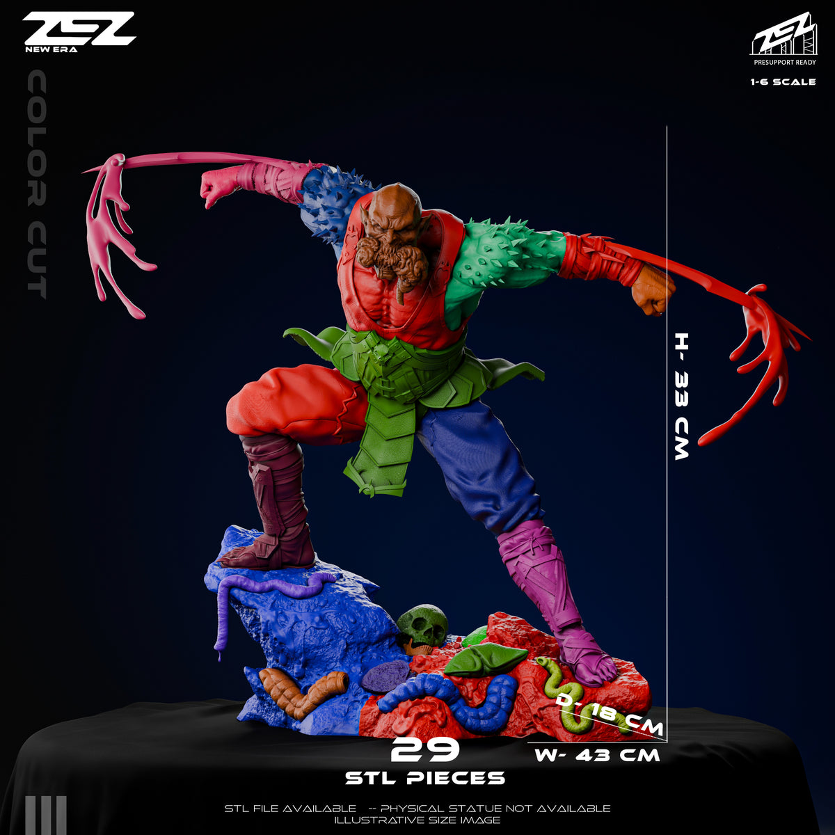 Baraka Statue 3D-Printed Kit