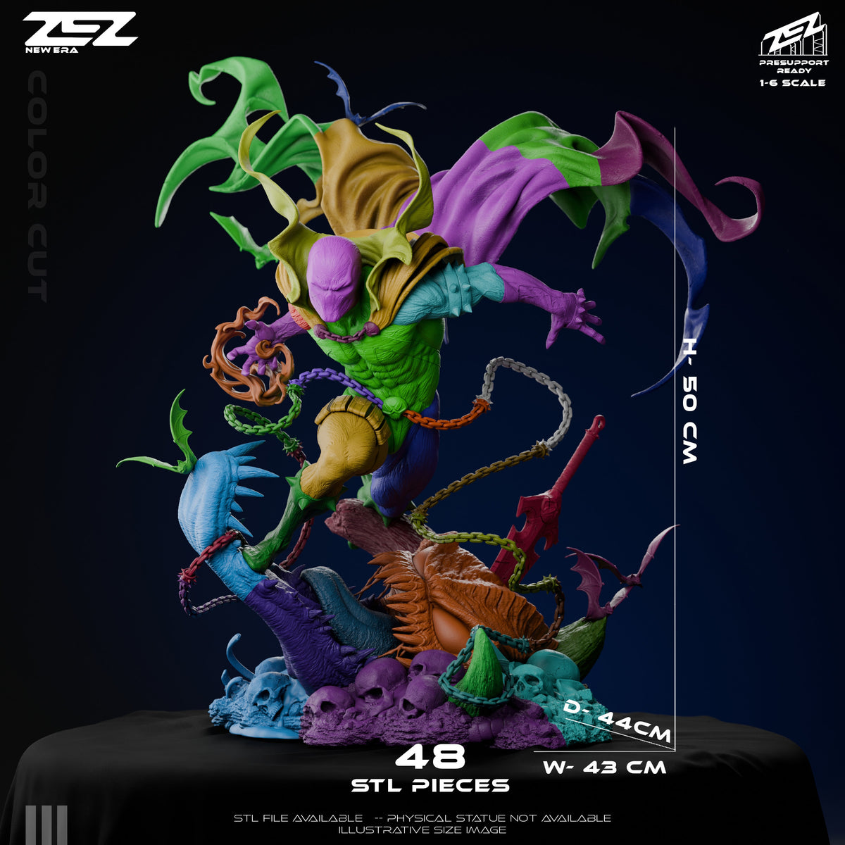 Spawn Statue 3D-Printed Kit