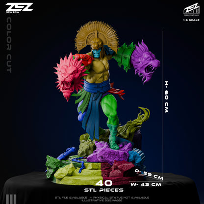 Hercules Statue 3D-Printed Kit