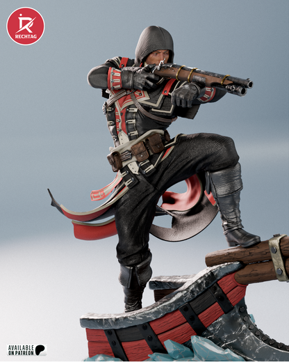 Shay Cormac Statue 3D-Printed Kit