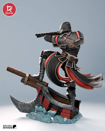 Shay Cormac Statue 3D-Printed Kit