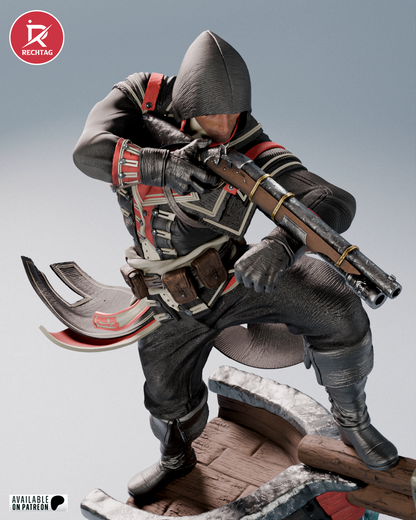 Shay Cormac Statue 3D-Printed Kit