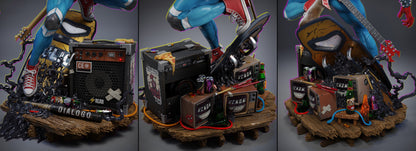 Spider Punk Statue