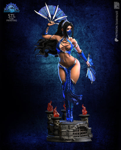 Kitana (MK) Statue