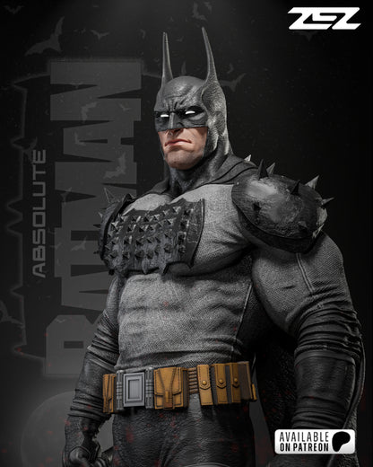 Absolute Batman Statue 3D-Printed Kit