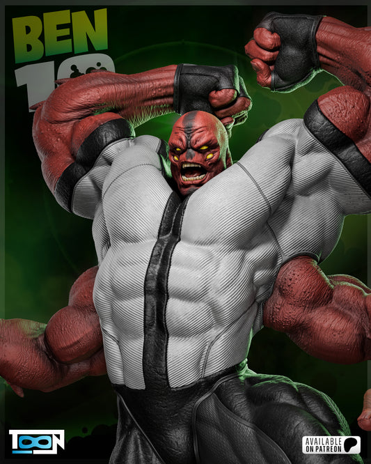 Four Arms Statue