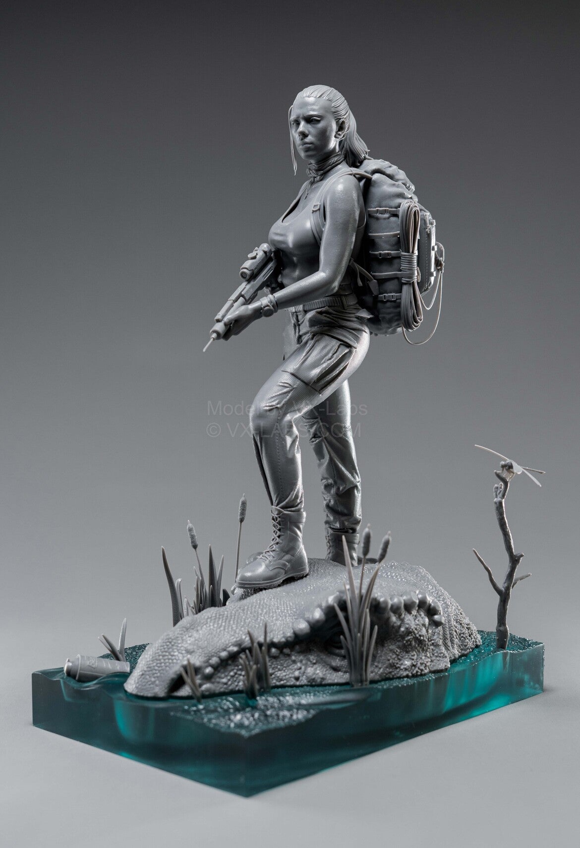 Zora Bennett Jurassic World Rebirth Statue