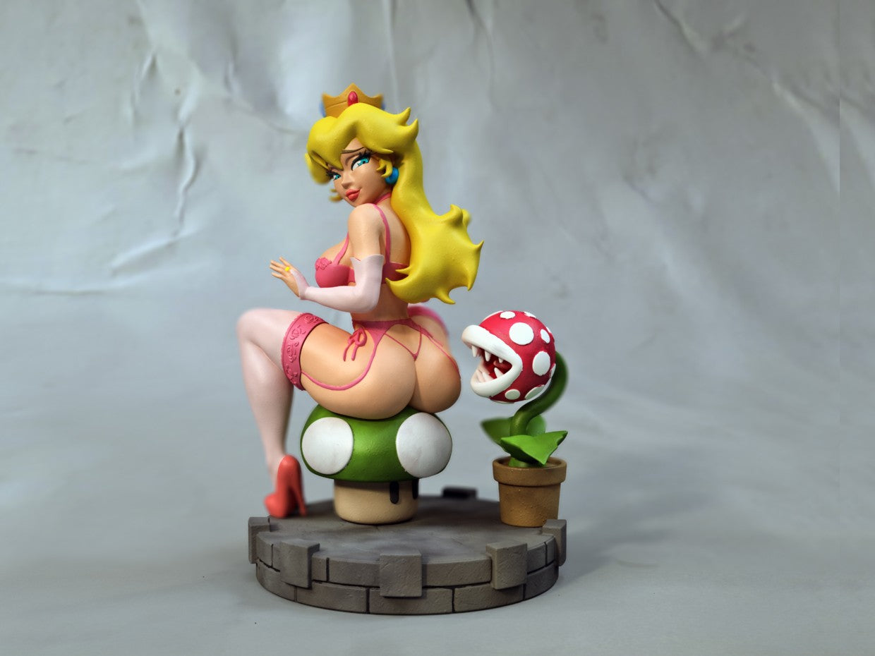 Peach Princess Statue