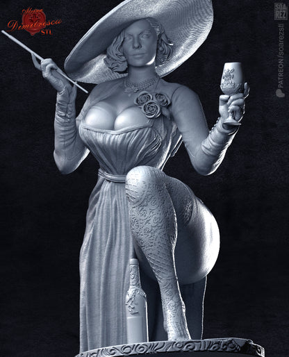 Lady Dimitrescu Statue